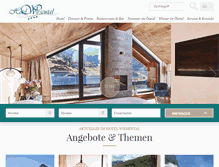 Tablet Screenshot of hotelwiesental.com